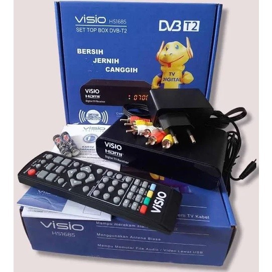 (Expert) SET TOP BOX VISIO HS1685 GARANSI RESMI VISIO