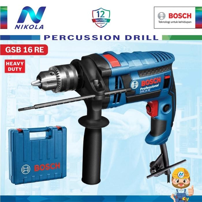 GSB 16 RE Bosch Impact Drill / Bor Beton Bosch GSB16RE