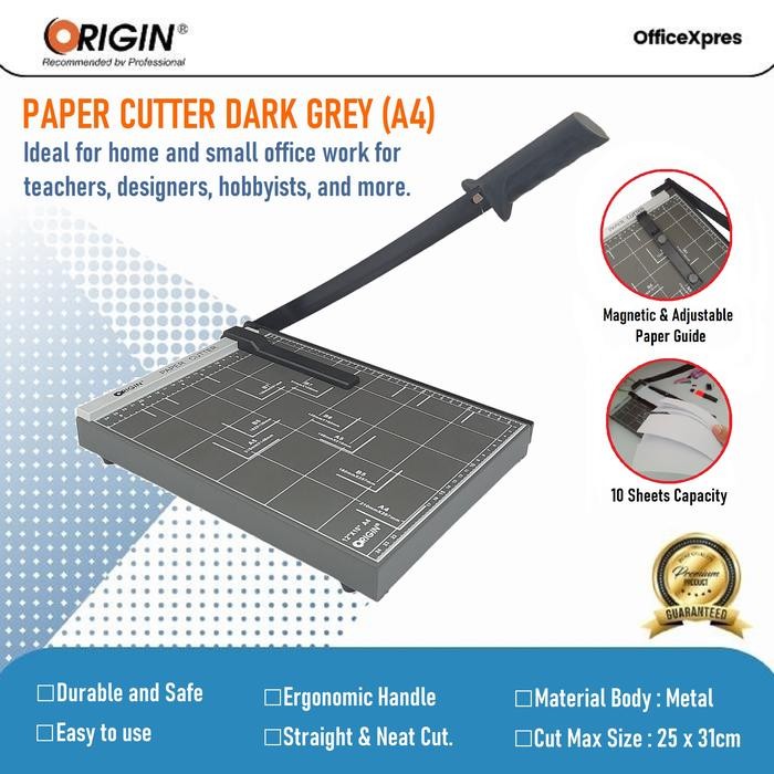 

Pemotong Kertas / Paper Cutter A4R Dark Grey