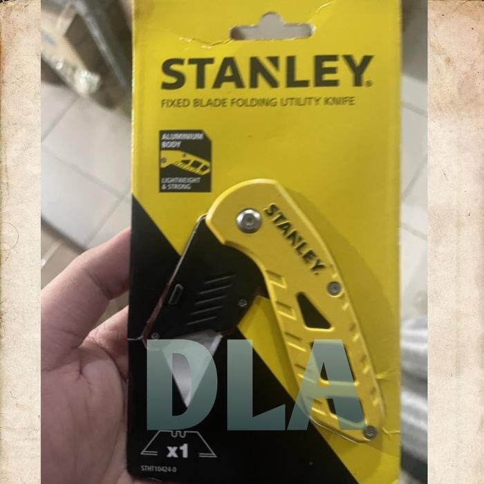 

Stanley Pisau Cutter Fixed blade folding utility knife STHT10424