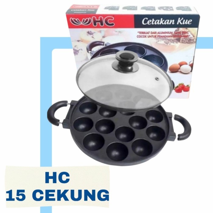 (Expert) CETAKAN KUE HC 15 LUBANG TAKOYAKI
