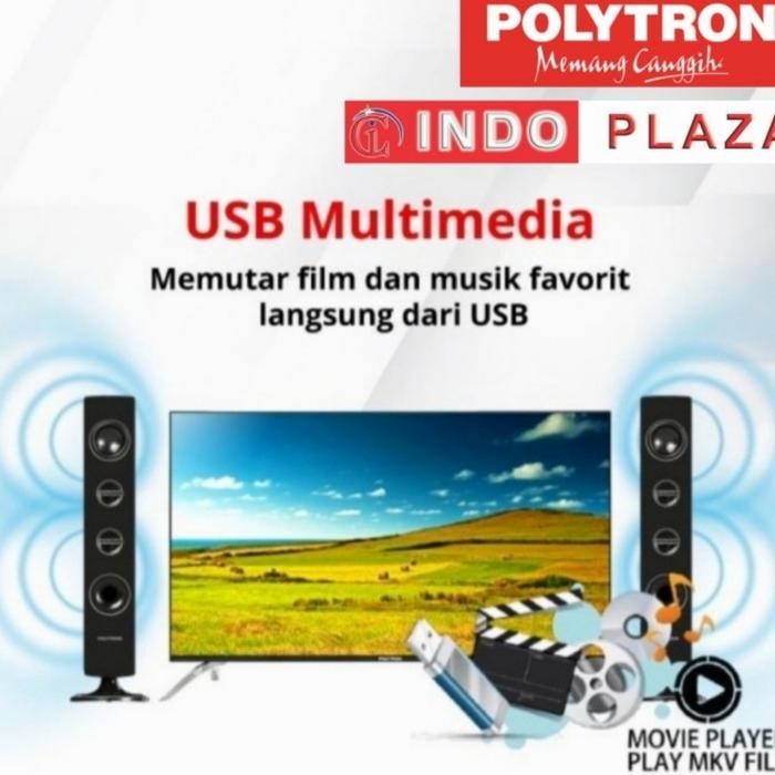Terbaru TV POLYTRON 32 DIGITAL PLD-32TV0755 (KHUSUS MEDAN)