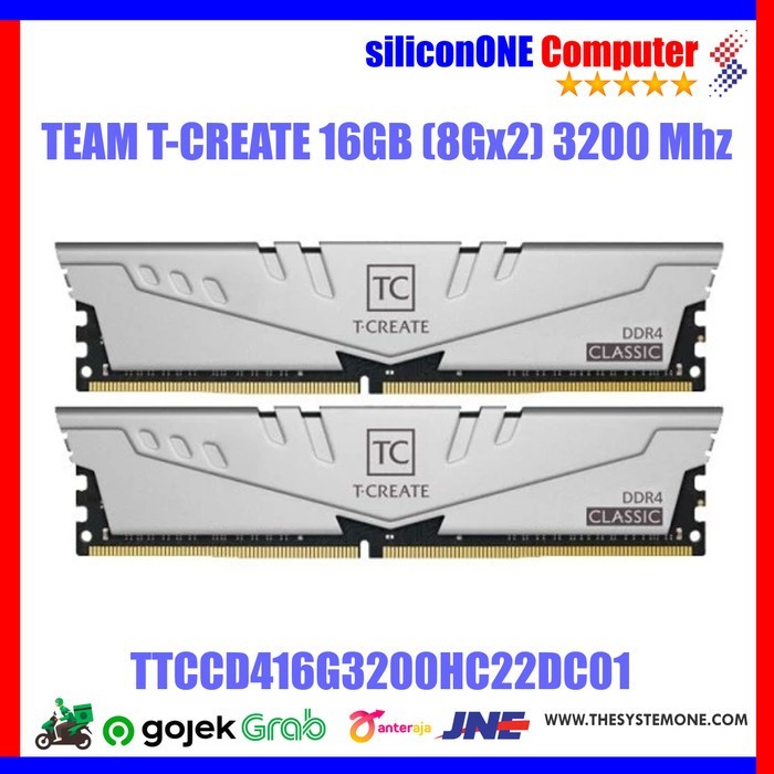 (Expert) Team 16G DDR4 3200 Mhz 16GB Create Classic