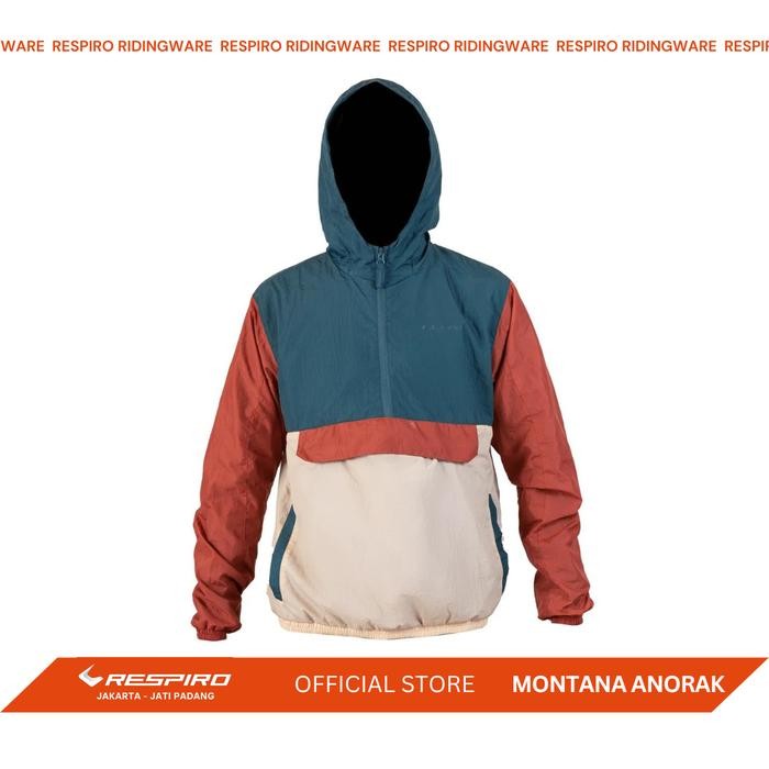 Ready Respiro Montana Anorak Tr Jaket Motor Harian Original