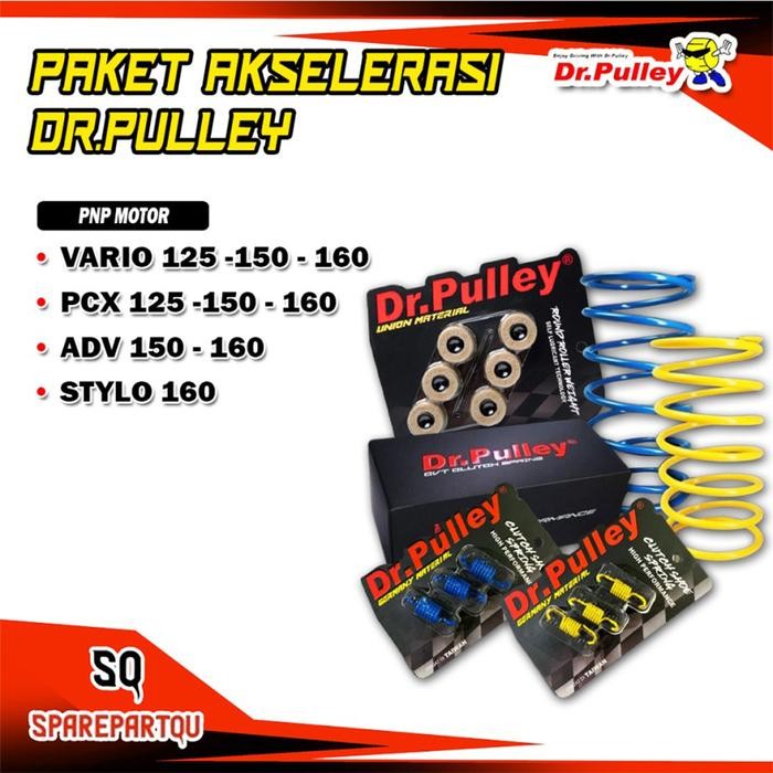 Paket Upgrade Cvt Vario Pcx 125 150 160 Adv 150 160 Stylo 160 Dr Pulley Paket Akselerasi Kirian Cvt