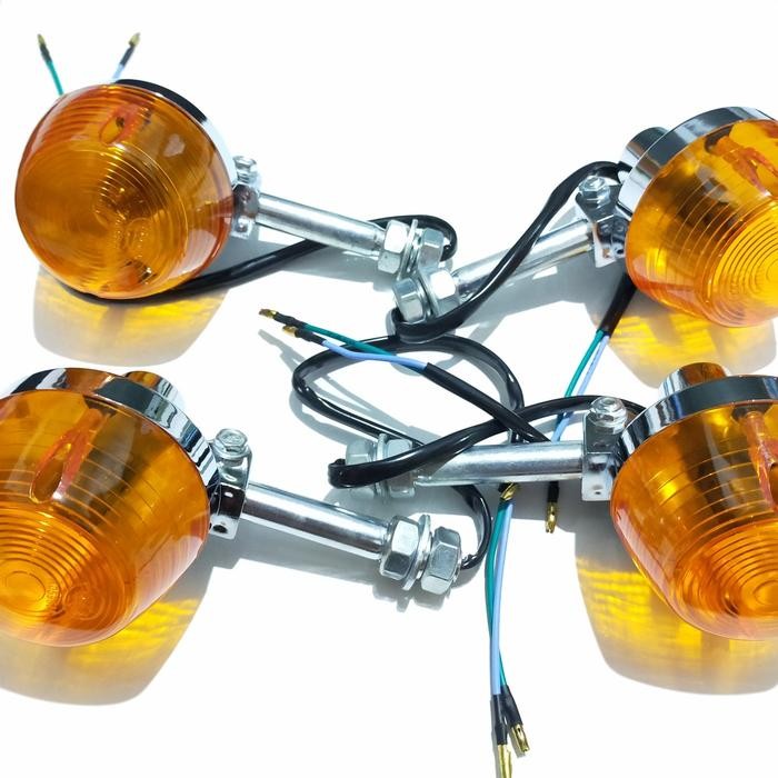 Lampu Sein - Riting Honda Xl 125 - Xl125 Cb 200 Twin 4 Pcs