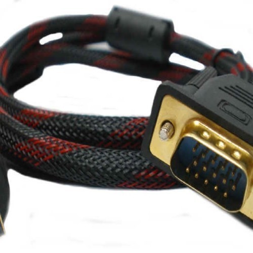 (Expert) Konverter Laptop HDMI Male Ke VGA, Konverter Laptop Kabel Monitor Lead