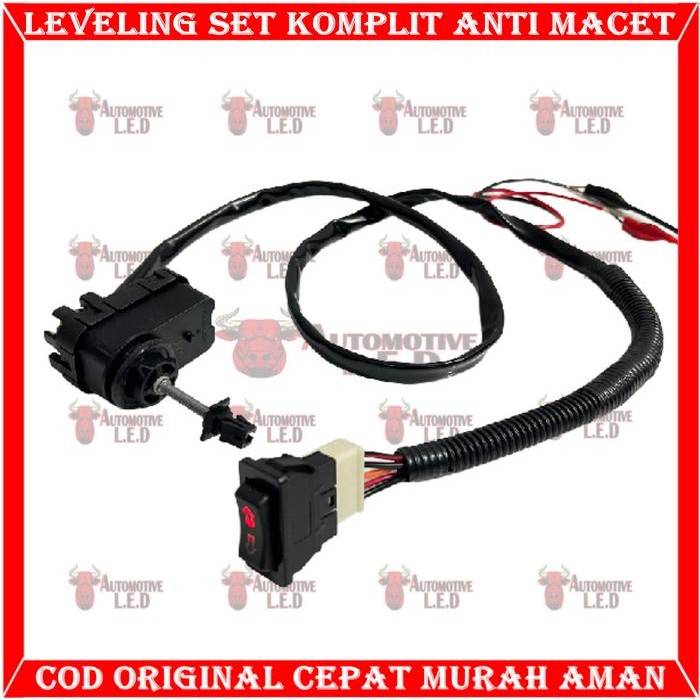 Terlaris Original Alat Elektrik Leveling Lampu 1 Dinamo Plus Saklar Naik Turun Leveling Lampu