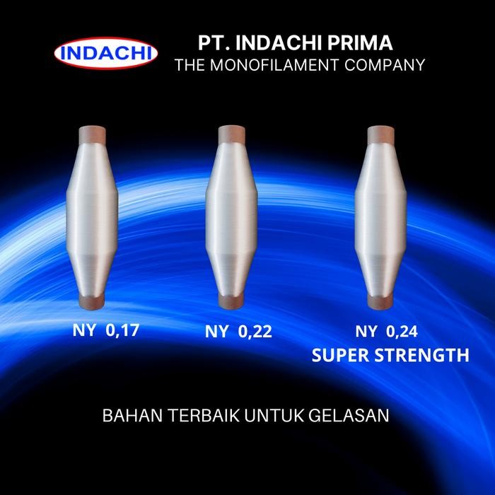 Eceran Bahan Gelasan Layangan Senar Nylon Indachi Prima
