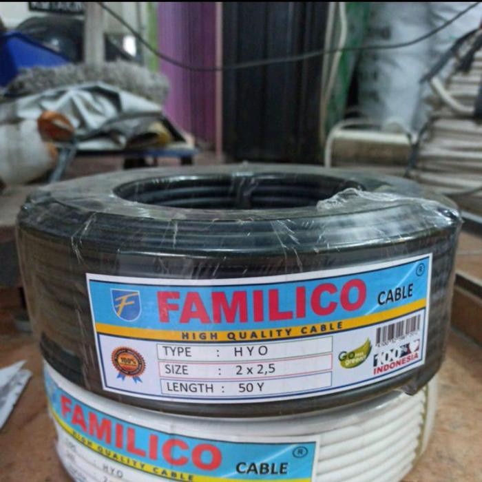 Kabel Familico Hyo 2X2,5 50 Yard