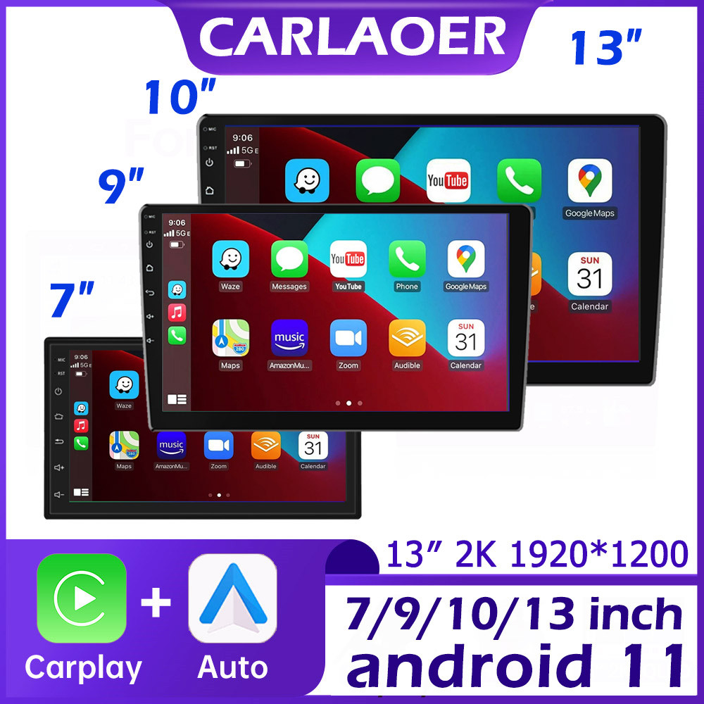 2 Din Android 7 9 10 13 Inch Car Multimedia Video Player 2DIN Stereo