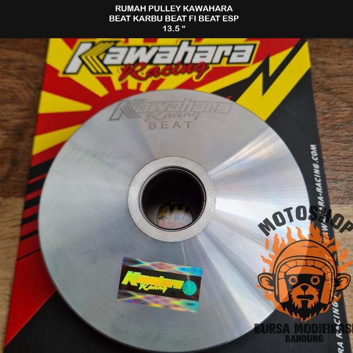 RUMAH ROLLER PULLEY SET TUTUP KAWAHARA BEAT KARBU FI ESP 13,5 DERAJAT