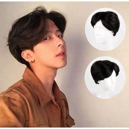 PREMIUM Rambut Wig Pria Rambut Palsu Pria Korean Style Rambut Palsu Wik Rambut Palsu Pria Rambut