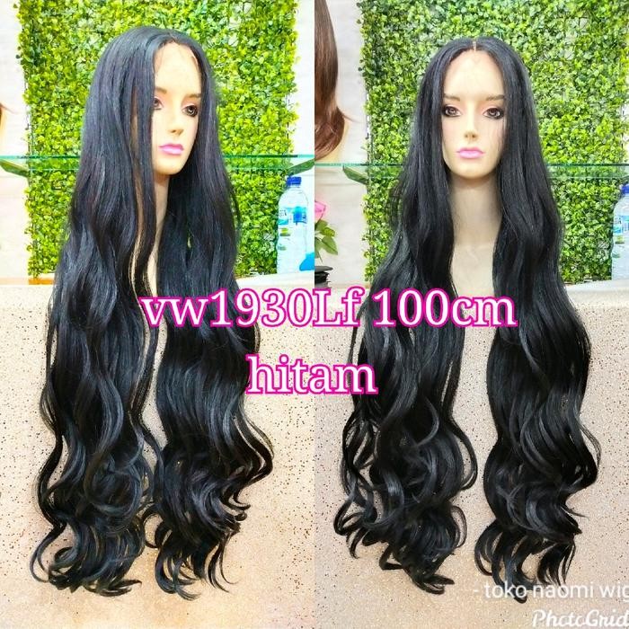 PREMIUM Lace Front Wig Rambut Palsu Dewasa Panjang 100 CM VW 1930 LF