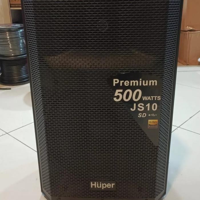 Terlaris Speaker Aktif Huper Js10 / Js 10 15 Inch Original 500 Watt Usb Ongkir Termurah