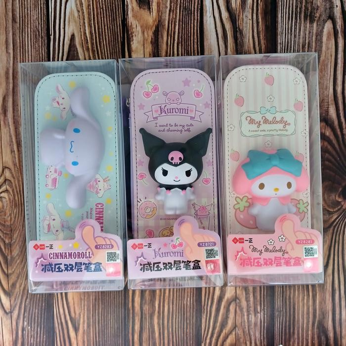 

Tempat Pensil 2 Susun Squishy Sanrio Pencil Case