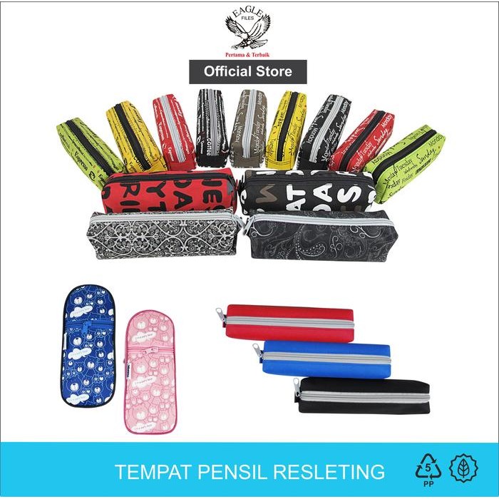 

TOMEX Tempat Pensil Motif / Kotak Pensil / Tepak Pensil / Pencil Case