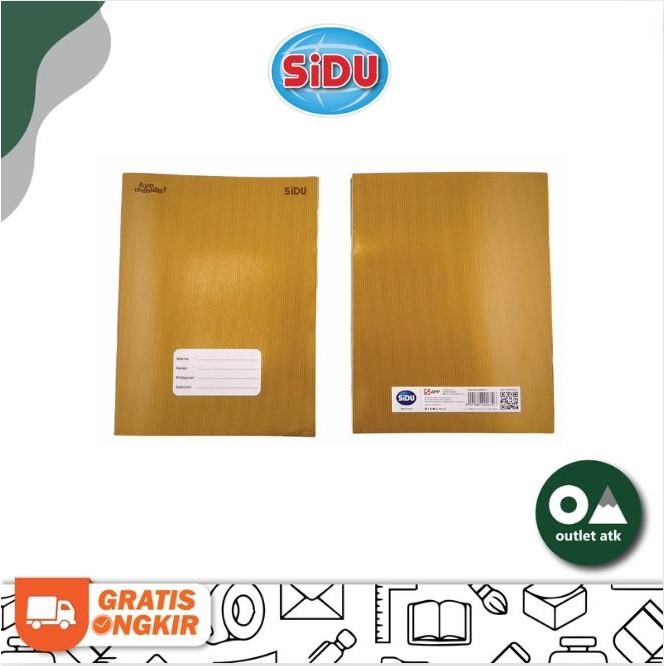 

Product Laris Buku Tulis Sekolah / Buku Sampul Coklat Sidu 40 Lembar Isi 10 Per Pack