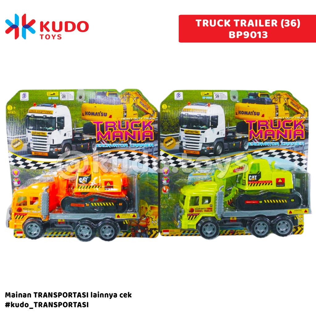 Kudo Toys - Mainan Anak TRUCK TRAILER (36) BP9013