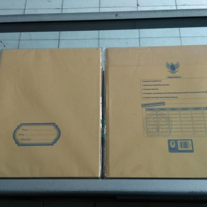 

Bamboo Sampul Buku Kwarto Tebal Nama Pack.