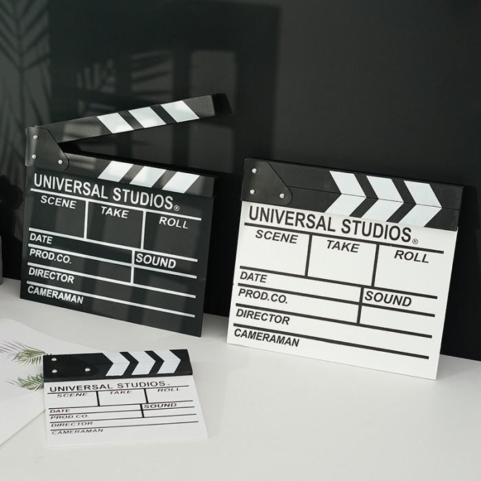 

[Deli Atk] Papan Clapper Board Universal Studio Pajangan Papan Syuting Film