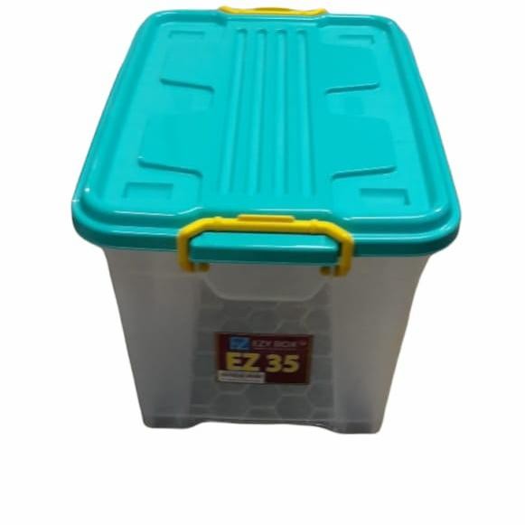 (Expert) Container Box Ezy Box 35 liter - Ezy 35 kotak serbaguna ada roda