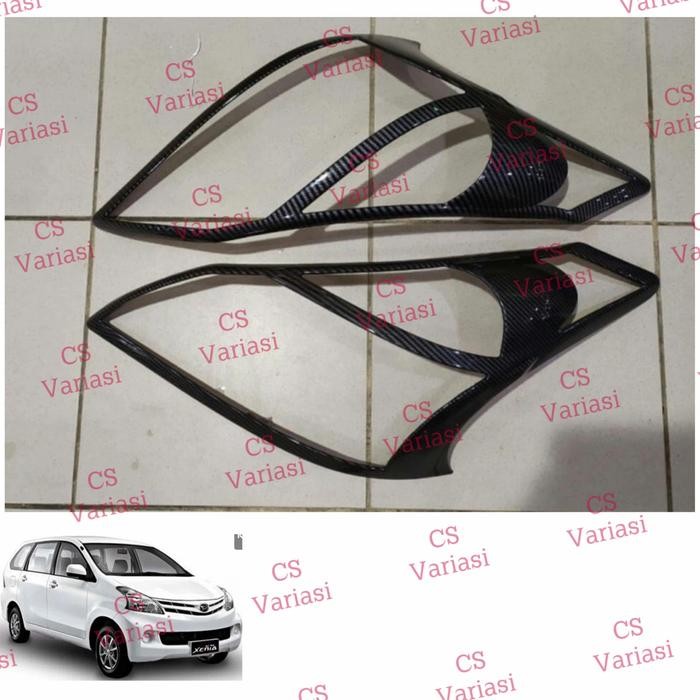 Garnish Depan All New Avanza Xenia Veloz 2012 2014 Carbon