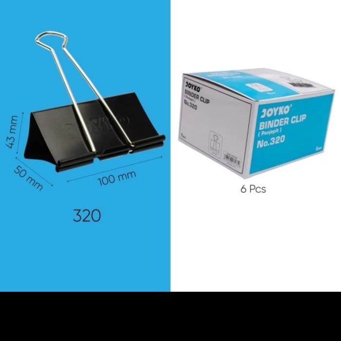 

Binder Clips 320 Per Dus Isi 6Bh
