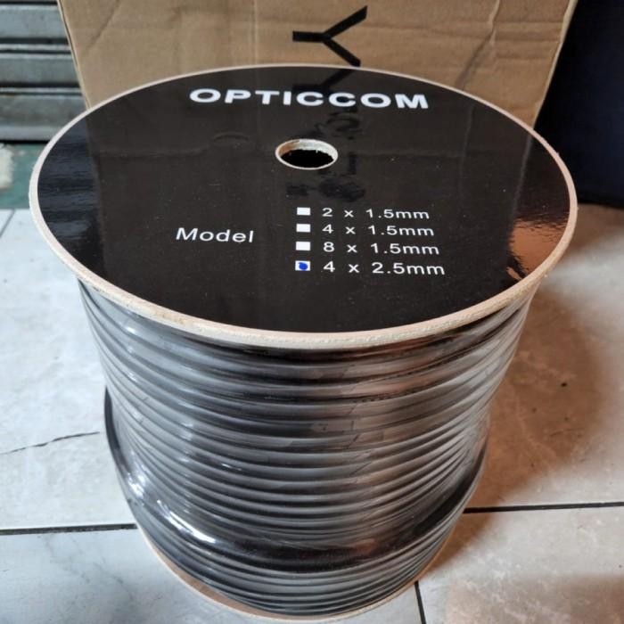 Kabel Speaker Opticom Isi 4 X 2.5 / 4X2.5 / 4 X 2 5 Full 50 Meter