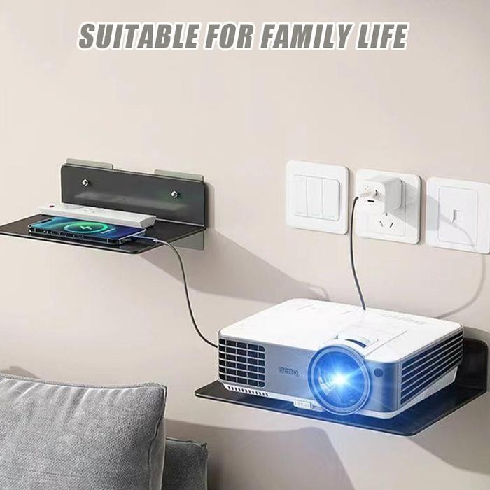 RAK GANTUNG TEMPEL DINDING / RAK MODEM ROUTER WIFI STB / RAK AMBALAN DINDING / RAK DINDING SERBAGUNA