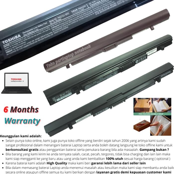 Baterai Toshiba Tecra R30C R30-C - Original Battery