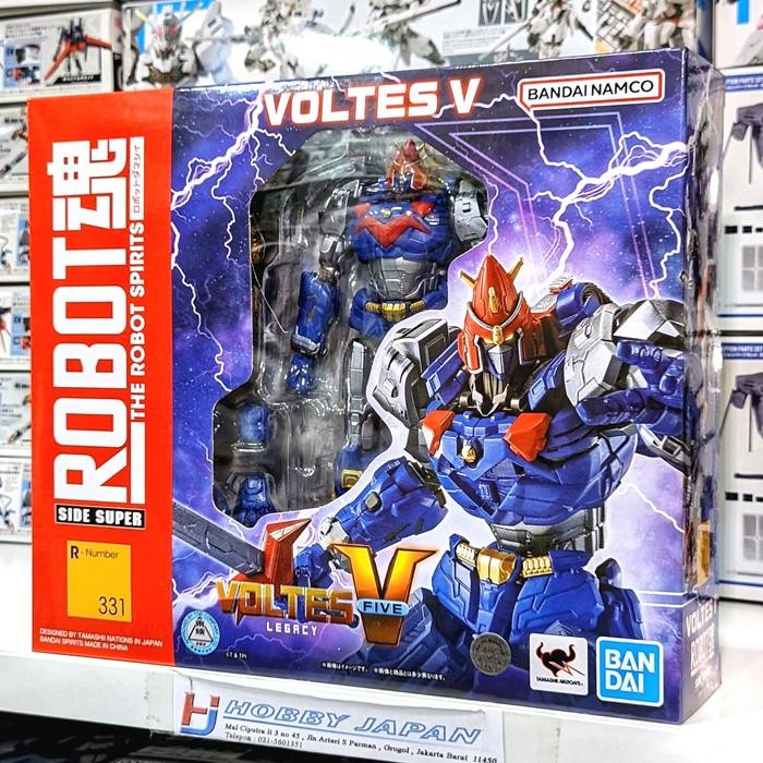 Robot Damashi Spirits RoDa Voltes V Voltus Five Legacy