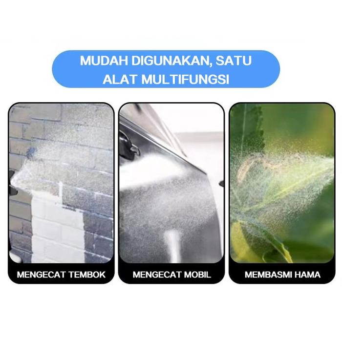 MESIN SEMPROT CAT ELEKTRIK NIRKABEL BERKEKUATAN 600W/MESIN SEMPROT CAT/ KOMPRESOR SEMPROT CAT/ALAT