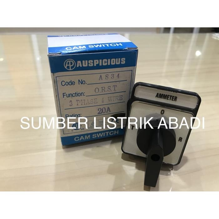 

Product Laris Ammeter As-34 Auspicious