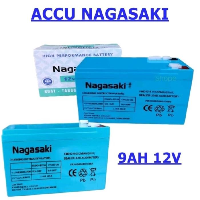 BATRAI ATAU AKI SPRAYER ELEKTRIK NAGASAKI ACCU KERING LITHIUM UNTUK SEMUA SPRAYER ELEKTRIK