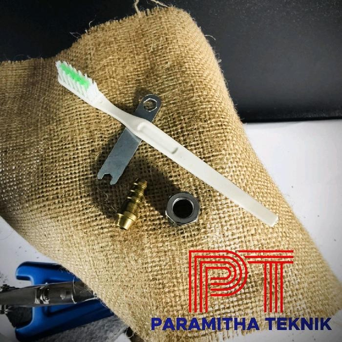SPRAYGUN K3 R3 TABUNG ATAS / SPRAY GUN K 3 R 3 ALAT SEMPROTAN CAT NOZZLE KUPING 200 ML TANK KECIL