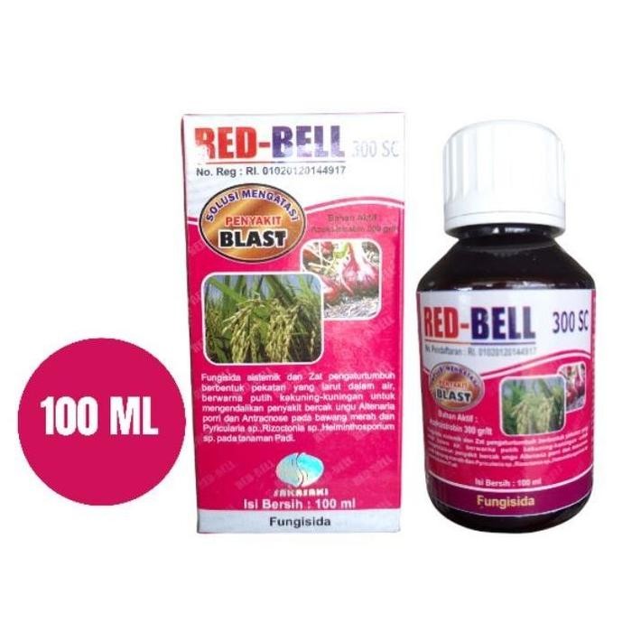 Fungisida Sistemik Red Bell Azoksistrobin 300 SC Kode 437