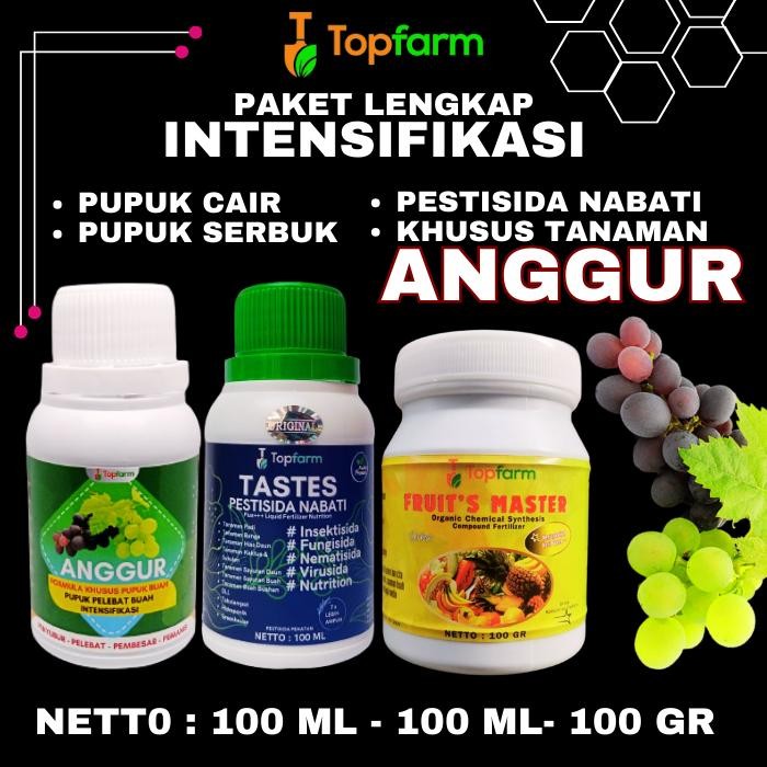 Pupuk Anggur Terbaik - Pupuk Anggur Paket Lengkap / Pupuk Anggur Pertumbuhan - Pupuk Angur Cepat