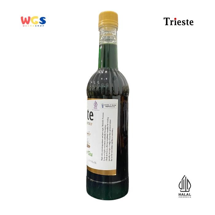 

Trieste Syrup Premium Matcha Green Tea Flavour 650Ml Sirup Matcha Untuk Minuman & Dessert Lezat