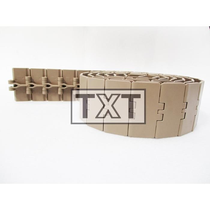 TABLE TOP CHAIN PLASTIC type 820-K325 Straight, W82.6mm @L10 feet Kualitas Premium