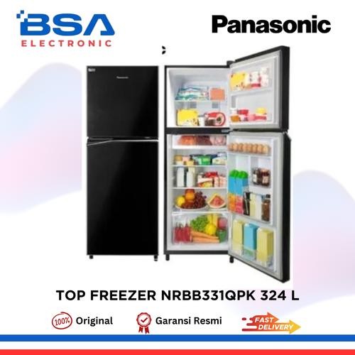 Panasonic NRBB331QPK Kulkas 2 Pintu Bright & Beauty