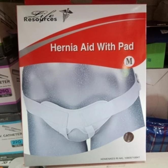 Celana hernia dewasa, hernia aid pad, celana hernia pria life resource