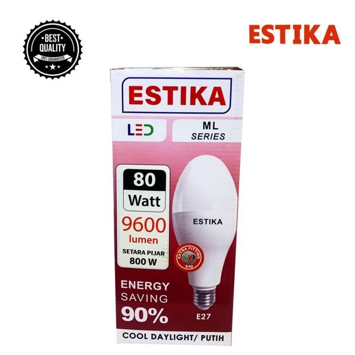 Expert LAMPU LED BOWLING 80W 80WATT 80 W WATT ESTIKA