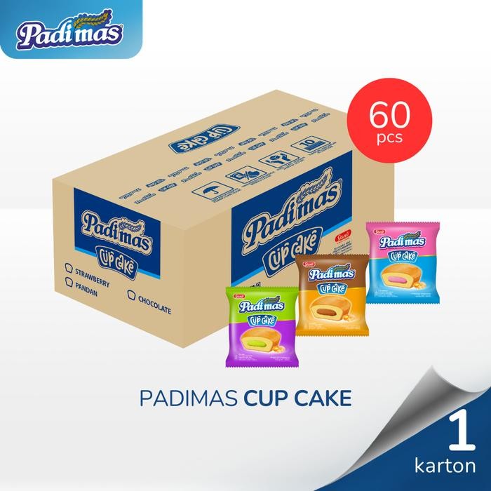 

New PADIMAS Cupcake 1Karton ISI 60PCS