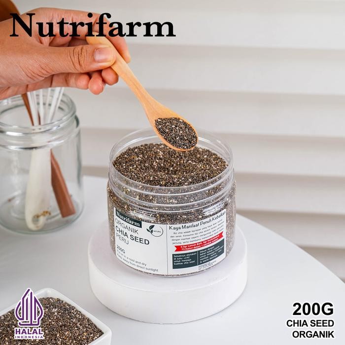 

New CHIA SEEDS 200G ORGANIC UNTUK DIET PREMIUM ORGANIK / CHIA SEED 1 KG