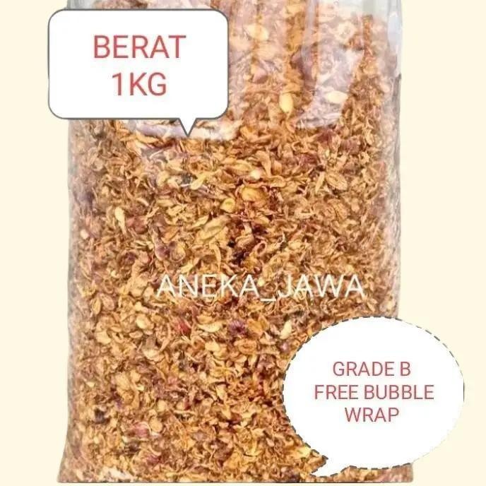 

New (TERMURAH) Bawang Goreng Merah, 1kg,Grade B,Refil/Brambang Goreng
