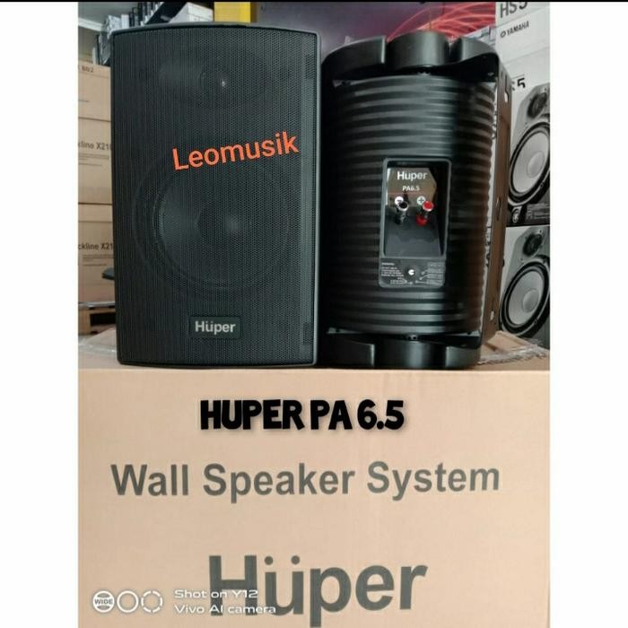 Huper Pa 6.5 In Speaker Pasif /Wall Speaker System Huper