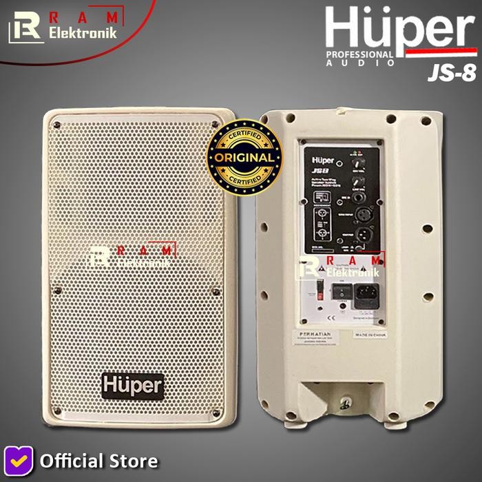 Speaker Aktif Active 8 In Huper Js8 / Js-8 / Js 8 2Pc