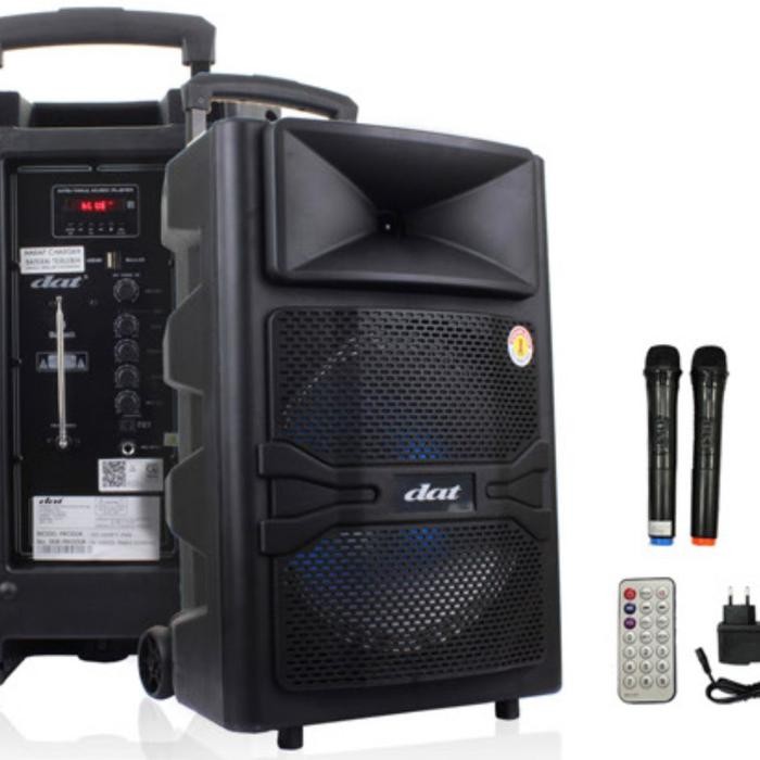 Speaker Portable 12 In Dat Dt1210Ft Sound Aktif C Wireless Dt 1210