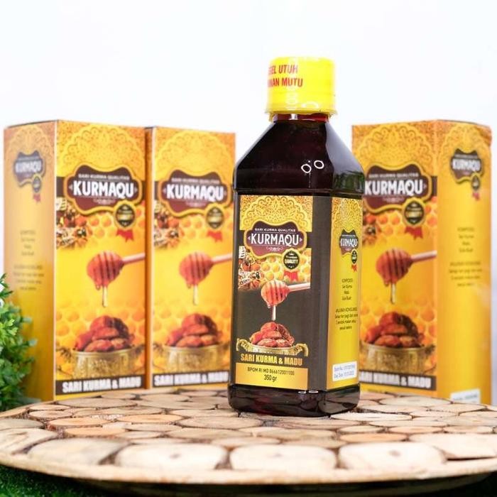 Vertigo Herbal Pusing Sakit Kepala Menahun Pusing Berat Kurmaqu Sari Kurma & Madu